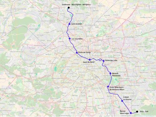 Tracé complet de la ligne. Cliquer pour agrandir.