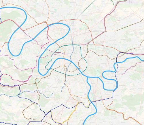 Toutes les extensions du réseau de RER en proche banlieue proposées dans le plan